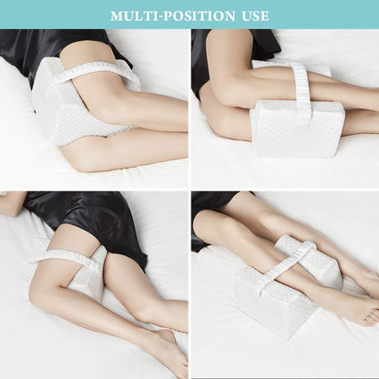 Cartizma Knee Pillow– Knee Pillow for Side Sleeper Memory Foam